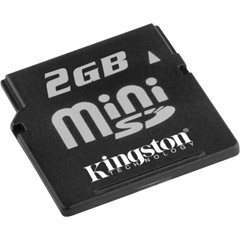 Kingston SDM/2GB 2GB miniSD  Memory Card