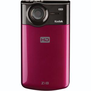 KODAK ZI8-RED Full 1080P HD Pocket Video Camera with 2.5 Inch Color LCD (Red)