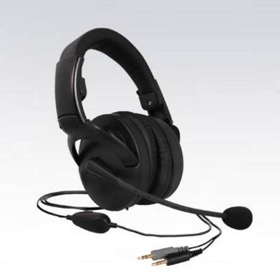 KOSS HQ2 Folding Full-Size Stereophones With Vibration Circuitry And Noise Reduction Microphone 