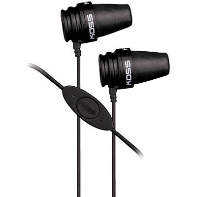 KOSS iSpark Earbuds with In-Line Microphone
