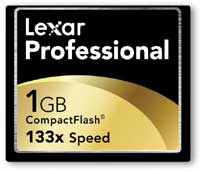 Lexar 1GB Professional 133X CompactFlash CF1GB-133-380