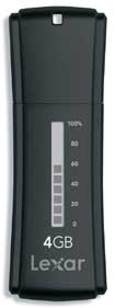 Lexar 4GB JumpDrive Secure II Plus USB Flash Drive JDSEP4GB-431