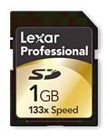Lexar 1GB Professional SD Memory Cards SD1GB-133-380