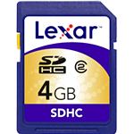 Lexar 4GB Secure Digital High Capacity SDHC-4GB