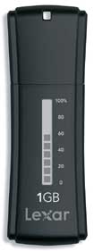 Lexar 1GB JumpDrive Secure II Plus USB Flash Drive JDSEP1GB-431