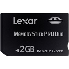 Lexar 40X Platinum II Memory Stick Pro Duo MSDP2GB-40-664