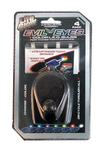LITEGLOW 7LEDEE/EE7CC 7-Color Evil Eyes LED Bulbs