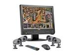 Lorex L19WD804321 19  LCD 8-Channel Surveillance System with 4 Color Cameras and 320 GB Hard Drive