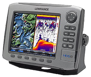 LOWRANCE HDS8 INSIGHT USA 83/200 KHZ FISHFINDER 000-0140-07