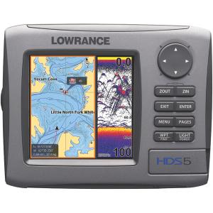 LOWRANCE HDS5 BAJA 5 Inch 480X480 GPS CHARTPLOTTER 000-0140-26