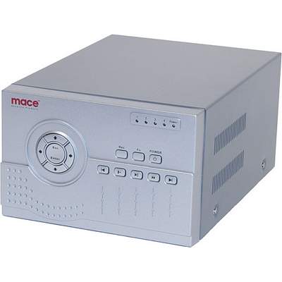 MACE DVR-400HP-HDD 4-Channel DVR Up to 7 FPS Per Channel and Remote Internet Access