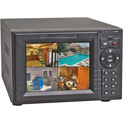 MACE DVR-56MR 4-Channel DVR With Build-In 5.6 Inch LCD Monitor