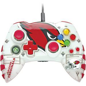 Mad Catz NFL-AZC047261/04/1 NFL Controller for Xbox 360 - Arizona Cardinals