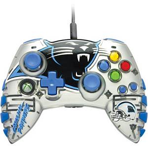 Mad Catz NFL-CAR047261/04/1 NFL Controller for Xbox 360 - Carolina Panthers