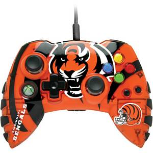 Mad Catz NFL-CIN047261/04/1 NFL Controller for Xbox 360 - Cincinnati Bengals