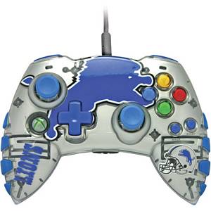 Mad Catz NFL-DET047261/04/1 NFL Controller for Xbox 360 - Detroit Lions