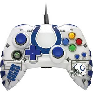 Mad Catz NFL-IND047261/04/1 NFL Controller for Xbox 360 - Indianapolis Colts