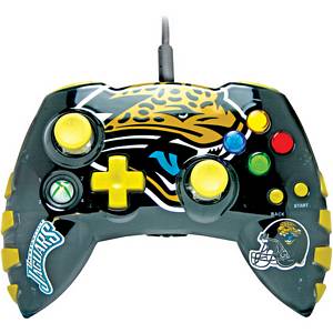 Mad Catz NFL-JAK047261/04/1 NFL Controller for Xbox 360 - Jacksonville Jaguars