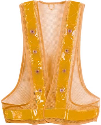 Maxsa 20026 Reflective Safety Vest with 16 LED Lights