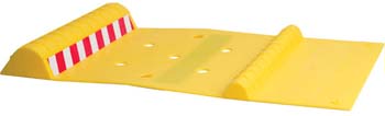 Maxsa 37356 Innovative Park Right Parking Mat - Bright Yellow