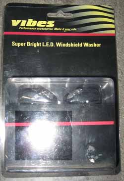 Vibes White LED Windshield Washer Replacements