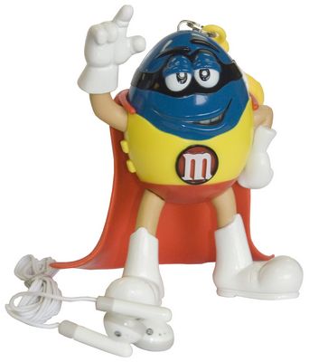 M&M M8MR1 RADIO BLUE SUPERHERO STYLE M&M CHARACTER STEREO
