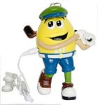 M&M M8MR3 RADIO YELLOW  GOLFER M&M STYLE CHARACTER WITH