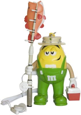 M&M M8MR5 RADIO YELLOW FISHERMAN STYLE M&M CHARACTER STEREO