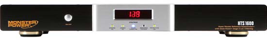 Monster Power MP-HTS1600 8-Outlet PowerCenter With Clean Power Stage 2 v.2.1 Circuitry