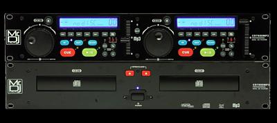MR DJ CD-7800MP Professional DJ CD/MP3 Player with Dual CD Drives and Remote Control