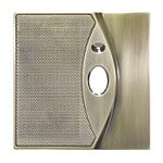 M & S Systems DMC-10DFAB-4 Door Station Faceplates (4-pack) (Antique Brass)