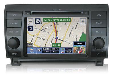 Myron Davis NV7TTD1 7 Inch Toyota Tundra / Sequoia Vehicle Specific In-Dash Navigation with Bluetooth