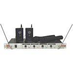 Nady 401X-QUAD-HT/E4 4-Channel Professional VHF Wireless Hand-Held Microphone System