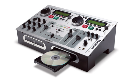 Numark KMX02 Compact Dual Deck DJ Station with Karaoke Support