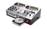 Numark KMX02 Compact Dual Deck DJ Station with Karaoke Support