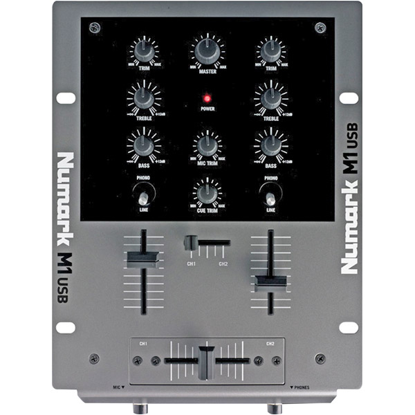 Numark M1USB DJ Audio Mixer with USB Audio