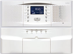 Nutone NC300WH 6-Disc CD Player White 