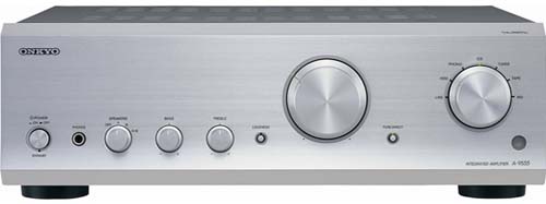 Onkyo A-9555S Silver 85-Watt Stereo Integrated Digital Amplifier