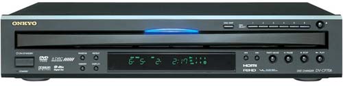 Onkyo DV-CP706B 6-Disc DVD Player with 1080p