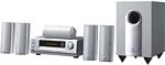 Onkyo HT-S4100S 750-Watt 5.1 Channel Home Theater System with iPod Dock Silver