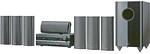 Onkyo HT-S6100B Black 7.1 Channel Home Theater Speaker System