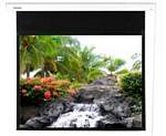 Optoma DE-MW3100E 100 Inch 4:3 Aspect Ratio Motorized Screen with 12V Trigger Built-In Matte White