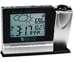 Oregon Scientific BAR-338/PA ExactSet Projection Alarm Clock With Cable Free Weather Forecaster