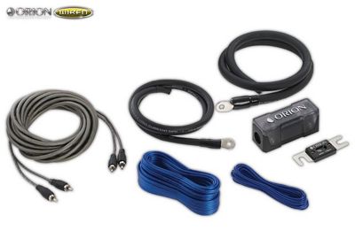 Orion ORKC4X 4 G Complete Amplifier Installation Kit with RCA / Speaker Wire CEA Spec