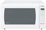 Panasonic NN-H965WF 2.2 Cu Ft White 1250-Watt Counter Top Microwave Oven With Inverter Technology