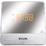 Philips AJ3231 Dual Alarm Clock Radio With Mirror Finish