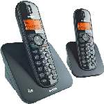 Philips CD1502B DECT 6.0 Cordless Phone - 2 Handsets