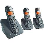 Philips CD1503B DECT 6.0 Cordless Phone - 3 Handsets