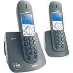 Philips CD4402B DECT 6.0 Expandable CD4 Series Cordless Telephone with Caller ID