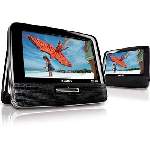 Philips PET7402 7 Inch Dual Widescreen Portable DVD Player